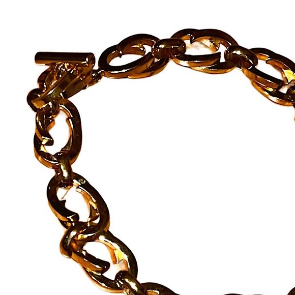 Authentic Gucci Tom Ford Gold Plated Rare GG Chunky Link Choker - Picture 5 of 9